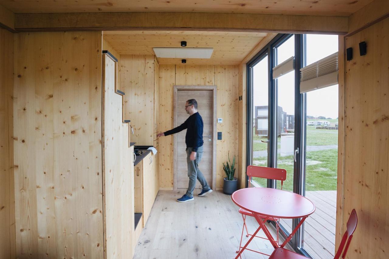 Tiny House Nature 16 Zur Meerseite - Green Tiny Village Harlesiel Carolinensiel Exterior foto