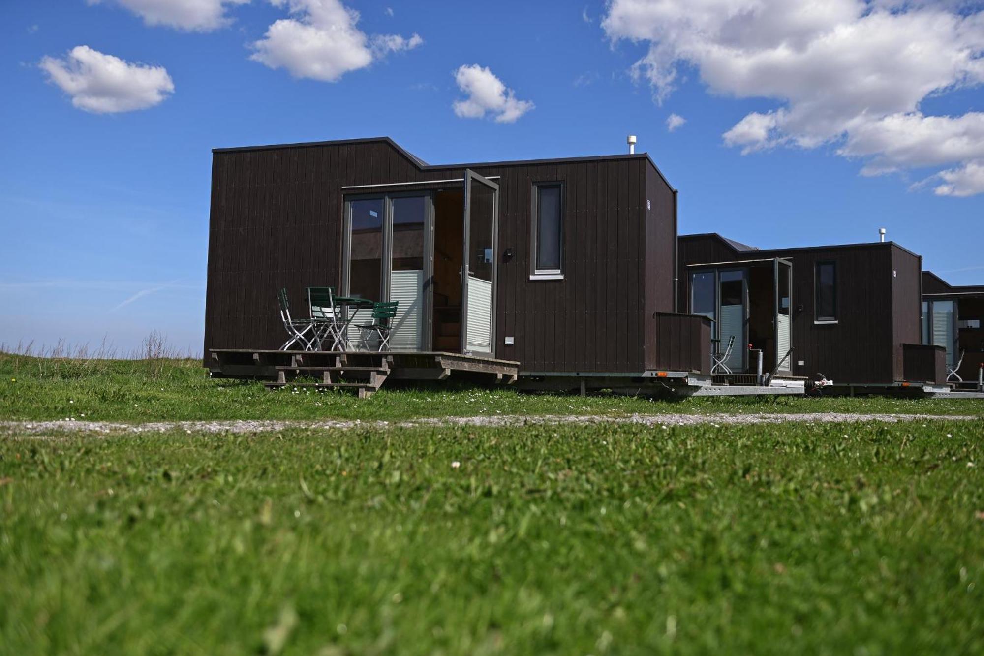 Tiny House Nature 16 Zur Meerseite - Green Tiny Village Harlesiel Carolinensiel Exterior foto